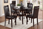 Shankmen Espresso 5 - Piece Dining Set - Lara FurnitureDining Room Set