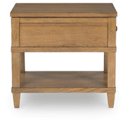 Sharlance Coffee Table with 1 End Table in Light Brown - PKG022052