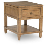 Sharlance Light Brown End Table - T655-3