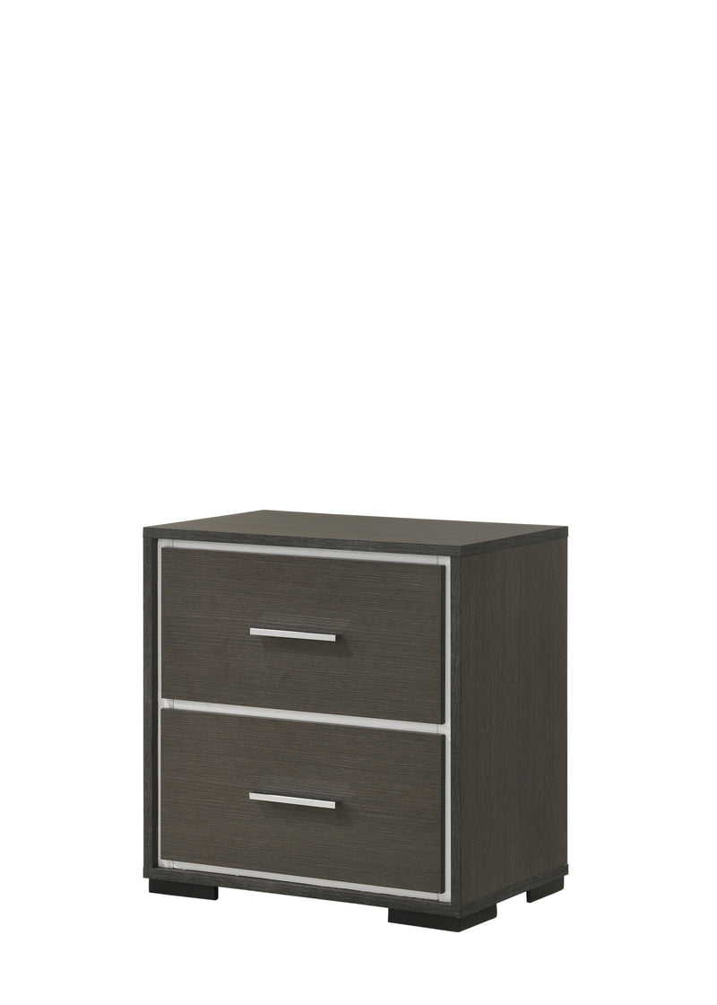 Sharpe Brown Upholstered Panel Bedroom Set - Lara FurnitureBedroom Set