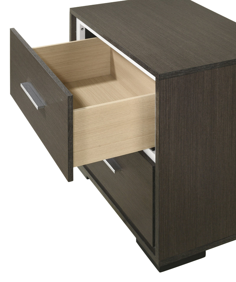 Sharpe Brown Upholstered Panel Bedroom Set - Lara FurnitureBedroom Set
