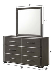 Sharpe Brown Upholstered Panel Youth Bedroom Set - Lara FurnitureYouth Bedroom Set