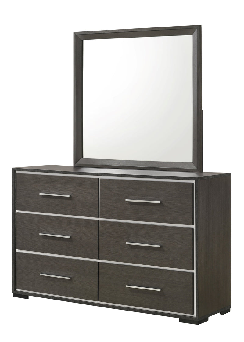 Sharpe Brown Upholstered Panel Youth Bedroom Set - Lara FurnitureYouth Bedroom Set