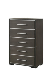 Sharpe Brown Upholstered Panel Youth Bedroom Set - Lara FurnitureYouth Bedroom Set