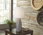Shavontae Gray Table Lamp (Set of 2) - Lara FurnitureTable Lamp Pair
