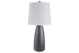 Shavontae Gray Table Lamp (Set of 2) - Gate FurnitureTable Lamp Pair