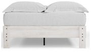 Shawburn Full Platform Bed with Dresser, Chest and Nightstand in Whitewash - PKG016222