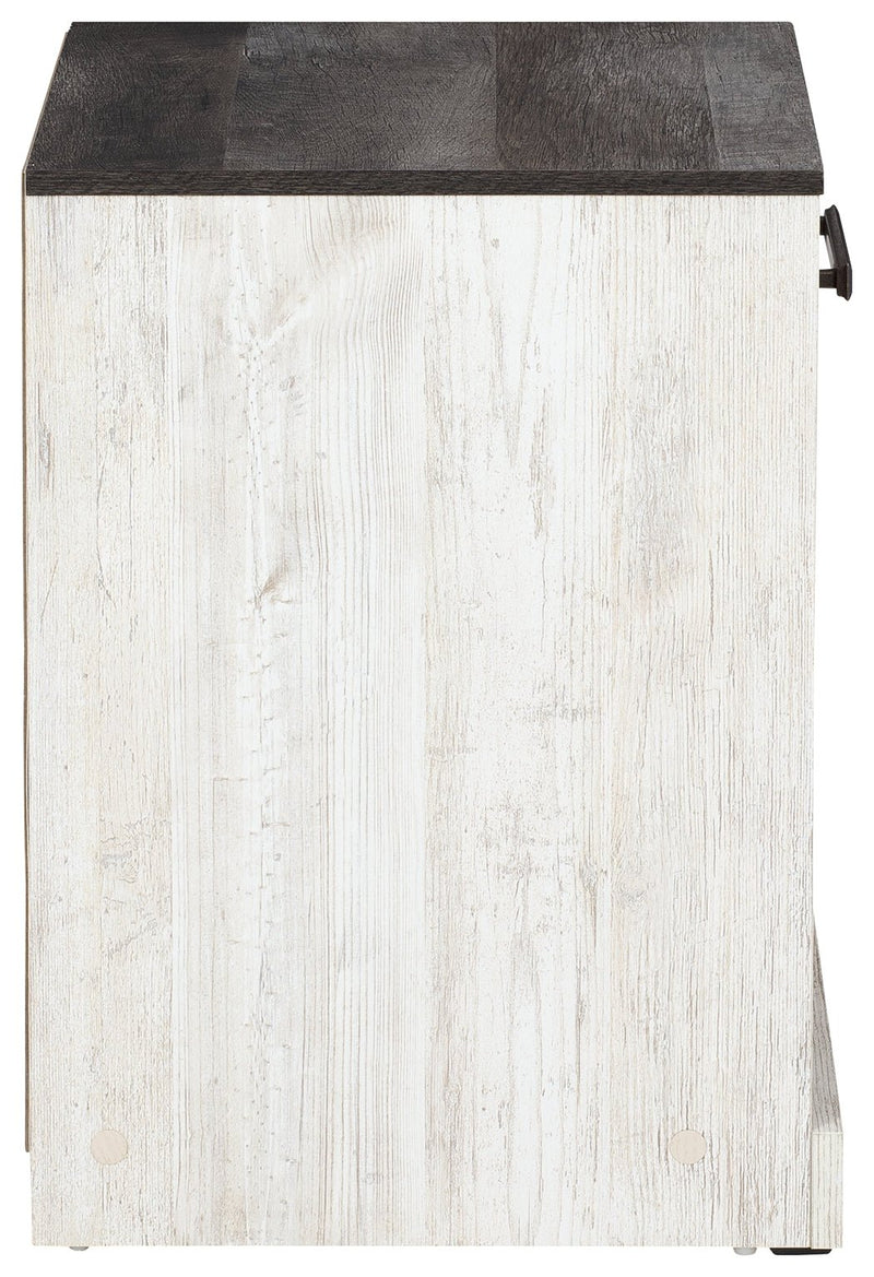 Shawburn Nightstand - Lara FurnitureNightstand