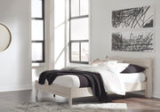 Shawburn Queen Crossbuck Panel Headboard and Dresser in Whitewash - PKG009316