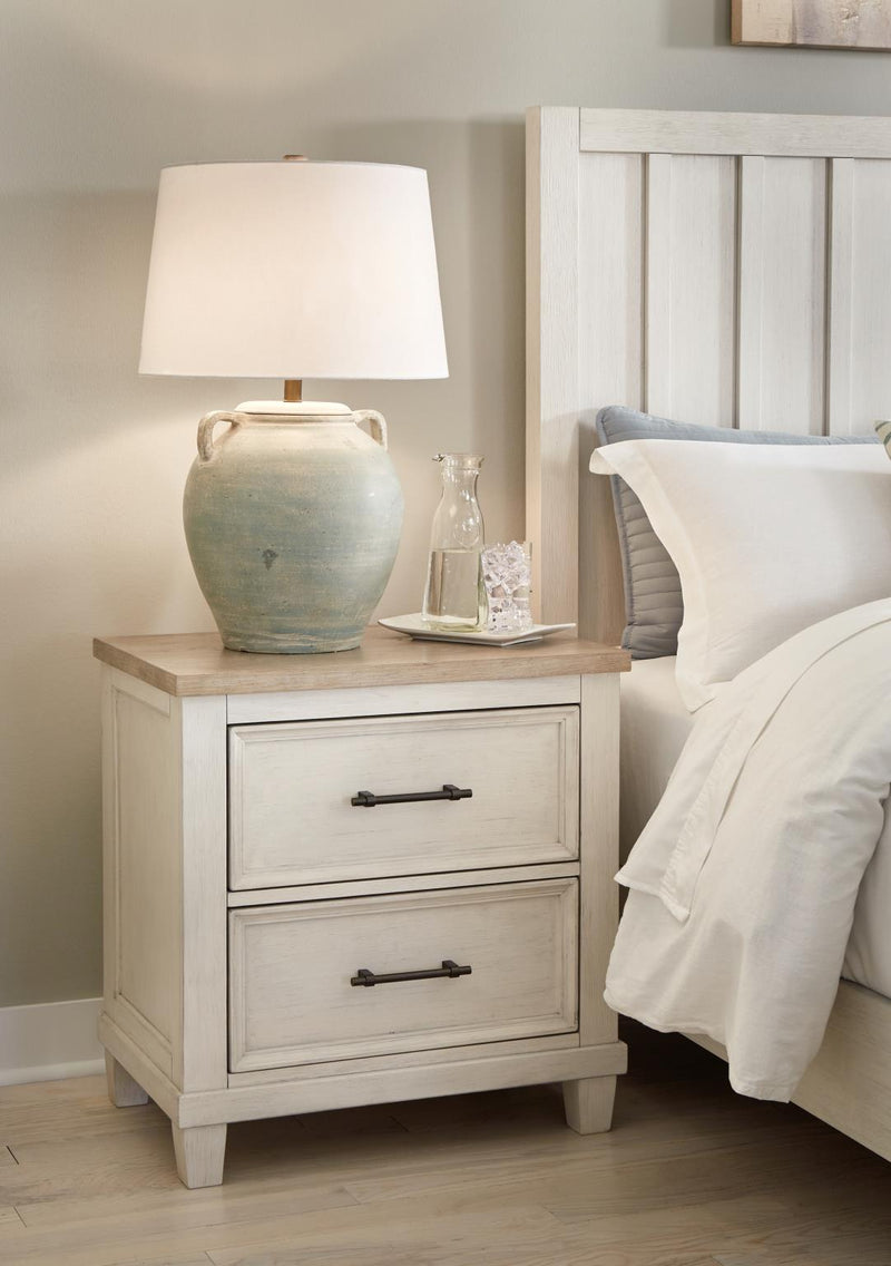 Shaybrock TWO DRAWER NIGHT STAND - B683-92