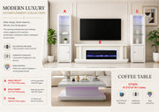 SHELF1004RT – Display Shelves 21.7"×15.7"×74.8" (WHITE) - 210000007906