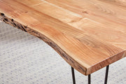 Sherman 71-inch Live Edge Dining Table Natural Acacia - 190911