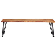 Sherman Wood Dining Bench Natural Acacia - 190913