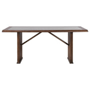 Sherwood 5-piece Rectangular Dining Table Set Brown - 193591-S5