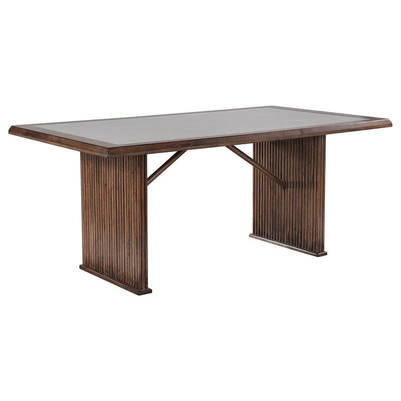 Sherwood 7-piece Rectangular Dining Table Set Brown - 193591-S7