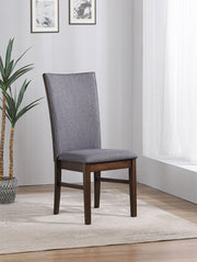 Sherwood Upholstered Dining Side Chair Grey (Set of 2) - 193592