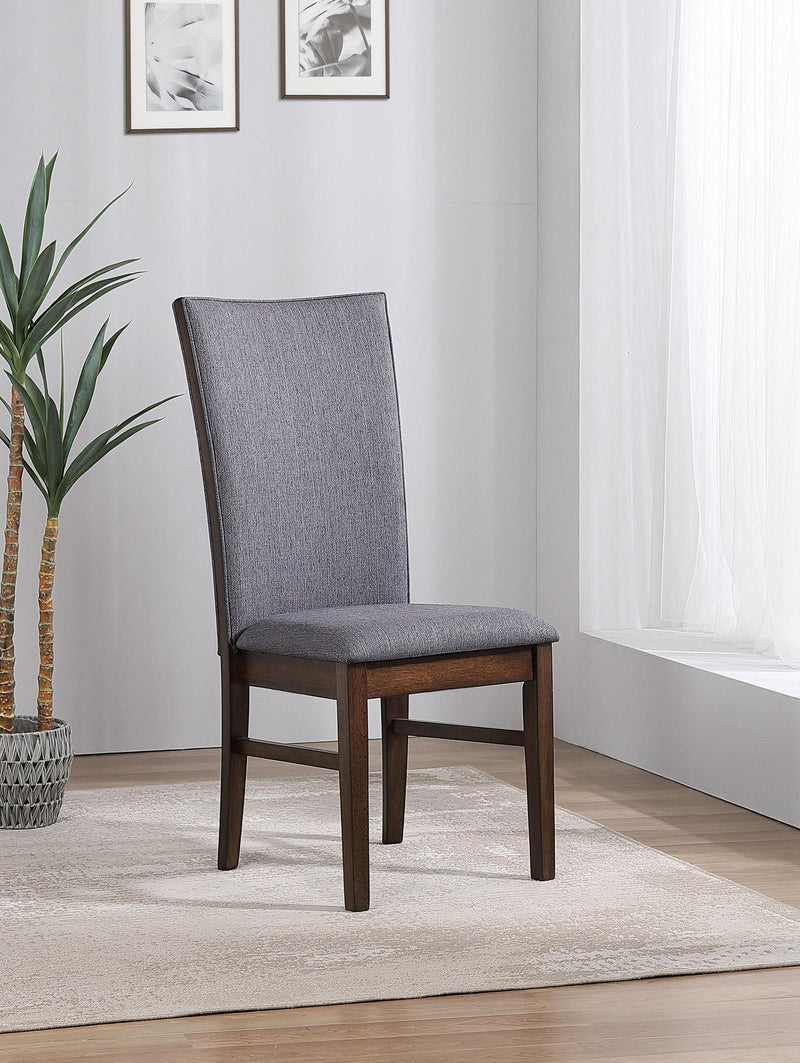 Sherwood Upholstered Dining Side Chair Grey (Set of 2) - 193592