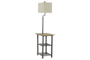 Shianne Black Floor Lamp - Lara FurnitureFloor Lamps