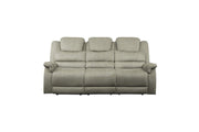 Shola Gray Reclining Living Room Set - Lara FurnitureLiving Room Set