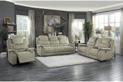 Shola Gray Reclining Living Room Set - Lara FurnitureLiving Room Set