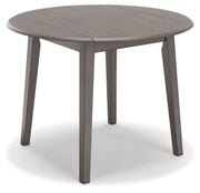 Shullden Gray Dining Table and 2 Chairs - Lara FurnitureDining Room Set