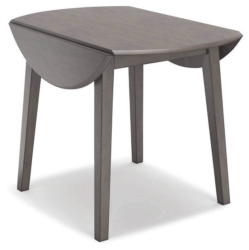Shullden Gray Dining Table and 2 Chairs - Lara FurnitureDining Room Set