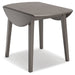 Shullden Gray Dining Table and 2 Chairs - Gate FurnitureDining Room Set