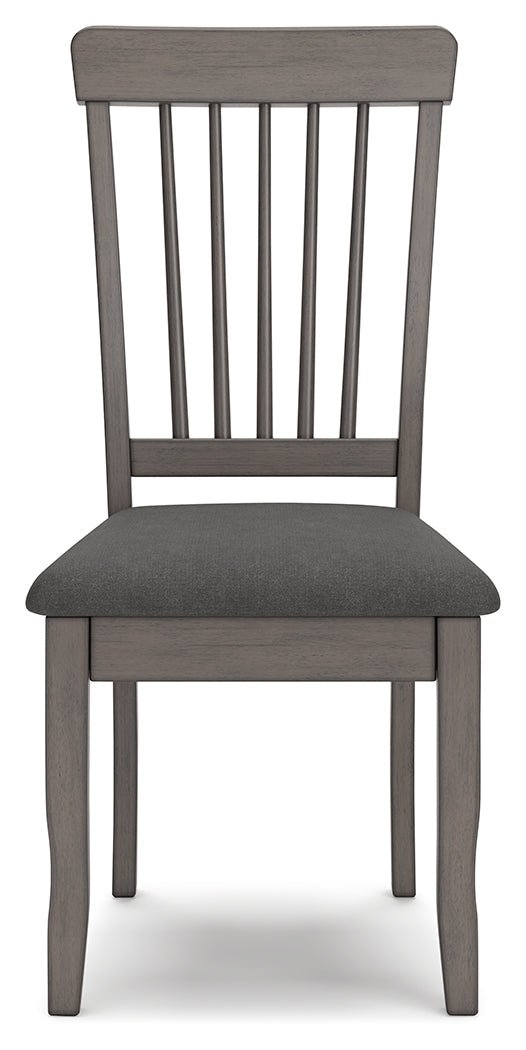 Shullden Gray Dining Table and 2 Chairs - Lara FurnitureDining Room Set