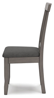 Shullden Gray Dining Table and 2 Chairs - Lara FurnitureDining Room Set