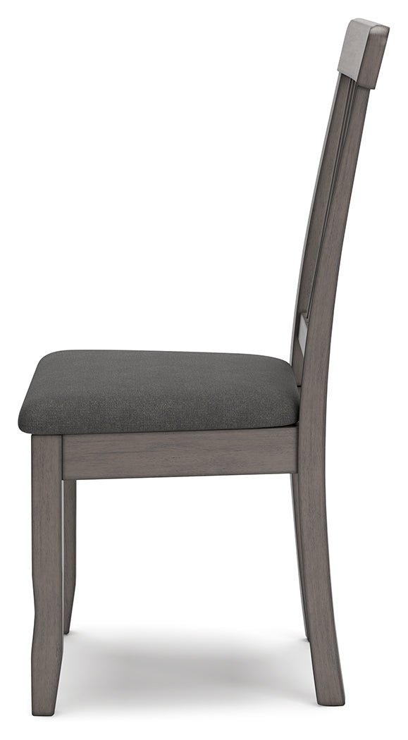 Shullden Gray Dining Table and 2 Chairs - Lara FurnitureDining Room Set
