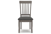 Shullden Gray Dining Table and 4 Chairs - Lara FurnitureDining Room Set