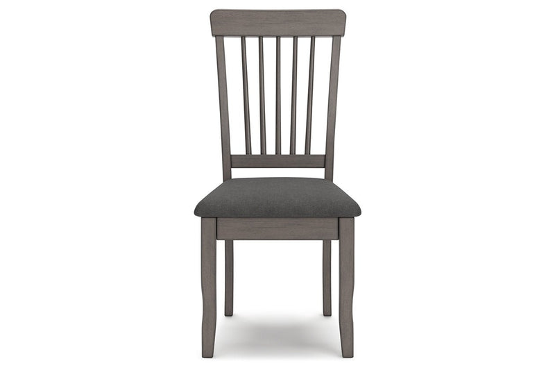 Shullden Gray Dining Table and 4 Chairs - Lara FurnitureDining Room Set