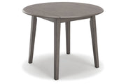 Shullden Gray Dining Table and 4 Chairs - Lara FurnitureDining Room Set