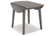Shullden Gray Dining Table and 4 Chairs - Lara FurnitureDining Room Set