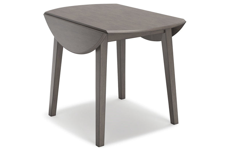 Shullden Gray Dining Table and 4 Chairs - Lara FurnitureDining Room Set