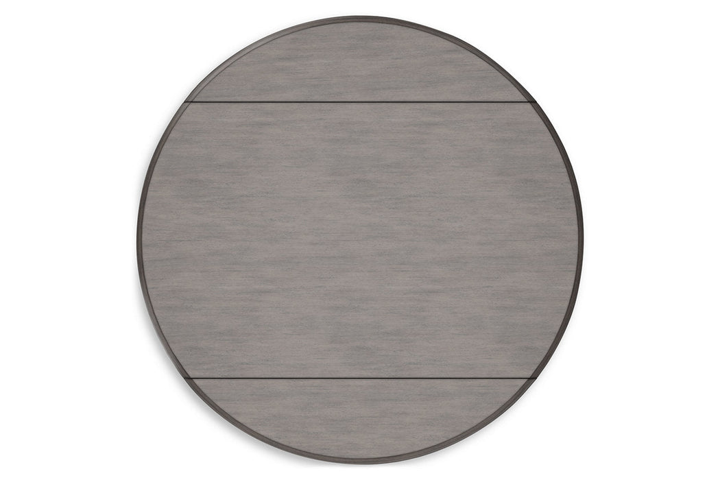 Shullden Gray Dining Table and 4 Chairs - Gate FurnitureDining Room Set