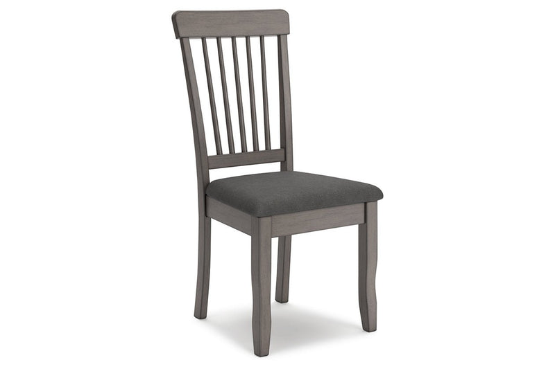 Shullden Gray Dining Table and 4 Chairs - Lara FurnitureDining Room Set