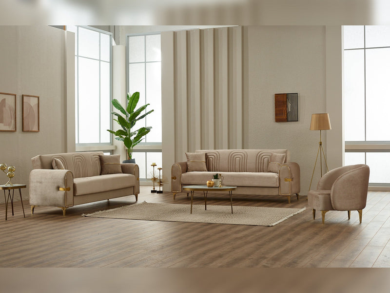 Siderno Convertible Sofa in Dark Grey - 200-SIM-SID-VELVET412-3
