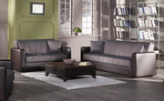 Sidney 3 Seat Sleeper (Bolzoni Brown) 1 Piece - Lara FurnitureSleeper Sofa