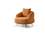 Sidney Chair in Orange - 200-ELIF-SID-A204-B