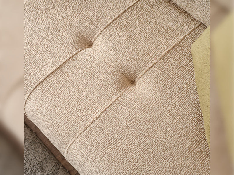 Sidney Convertible Loveseat in Cream - 200-ELIF-SID-A205-2