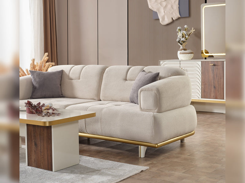 Sidney Convertible Sofa in Beige - 200-ELIF-SID-A206-3
