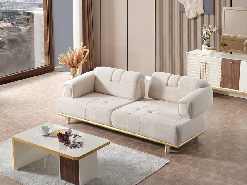 Sidney Convertible Sofa in Beige - 200-ELIF-SID-A206-3