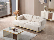 Sidney Convertible Sofa in Cream - 200-ELIF-SID-A205-3