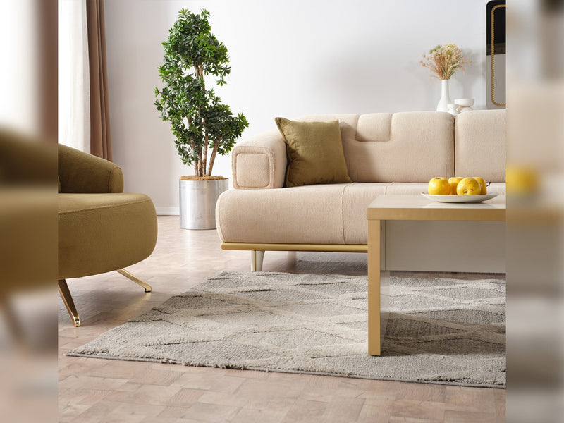 Sidney Convertible Sofa in Cream - 200-ELIF-SID-A205-3