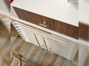 Sidney Dresser With Mirror & Ottoman - 200-ELIF-SID-A201-DR