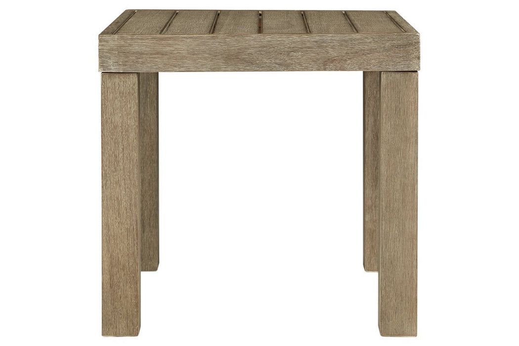 Silo Point Brown Outdoor End Table - Gate FurnitureEnd Table