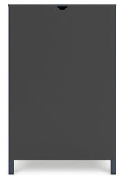 Simmenfort Full Platform Bed with Dresser and Chest in Navy Blue - PKG020627
