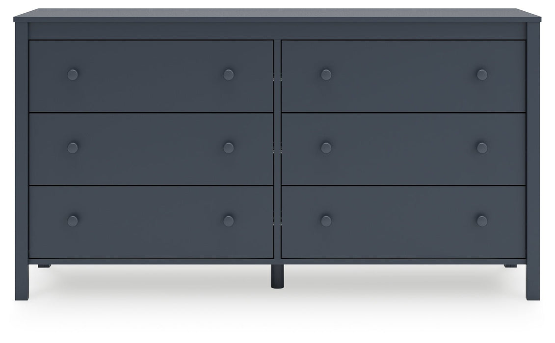 Simmenfort Navy Blue Youth Bookcase Storage Bedroom Set - Gate FurnitureYouth Bedroom Set