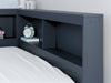 Simmenfort Navy Blue Youth Bookcase Storage Bedroom Set - Gate FurnitureYouth Bedroom Set